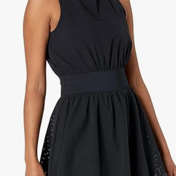 Under Armour Black Athletic Plunge Neck Sundress - Picture 2 of 16